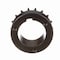 Browning Roller Chain Sprocket, 40 Chain Size, 1/2 to 1-3/4 in Bore Dia., 18 # of Teeth H40P18 - alternate 8